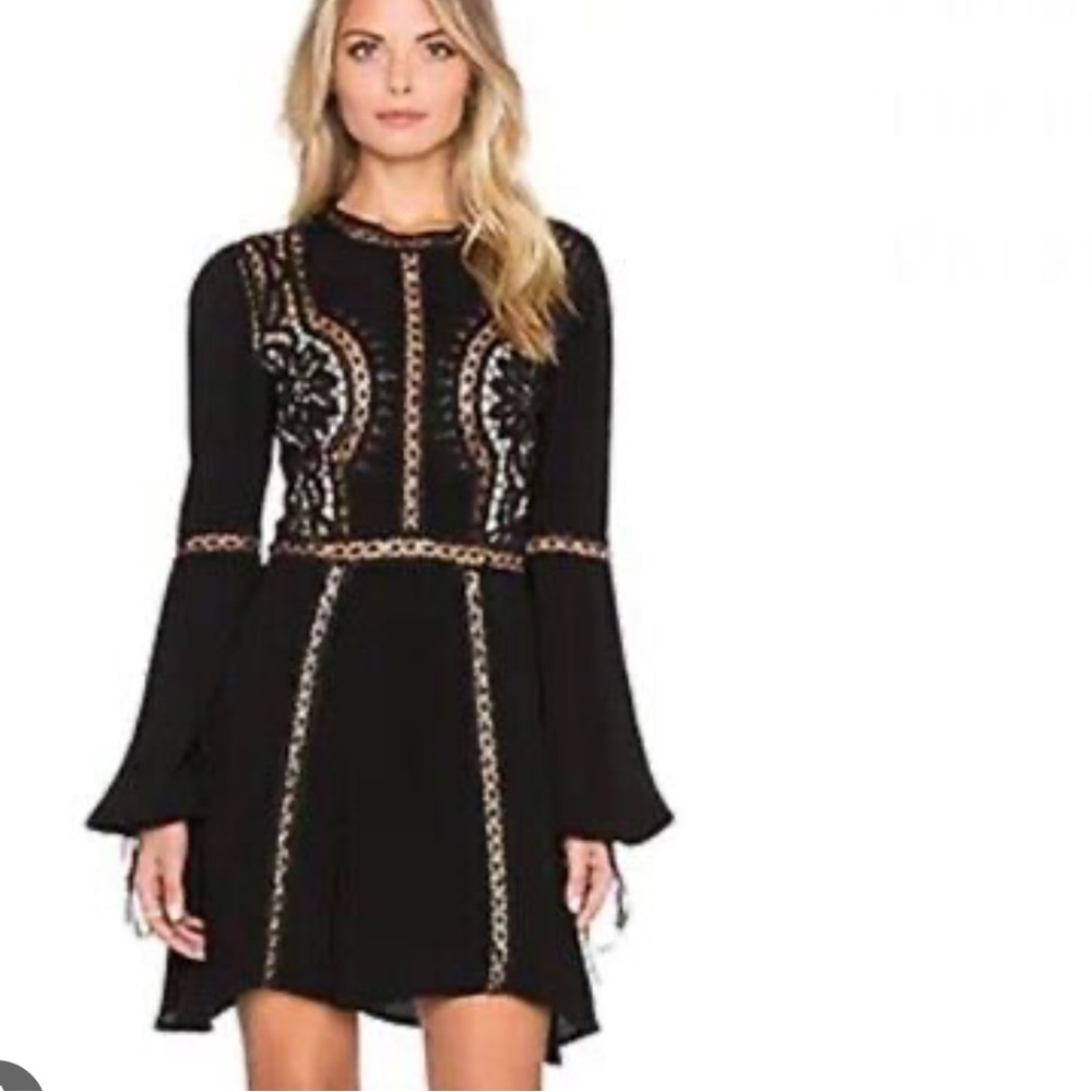 For Love & Lemons Penelope Mini Dress